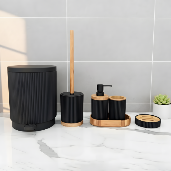 Bathroom Set - 6 Pcs